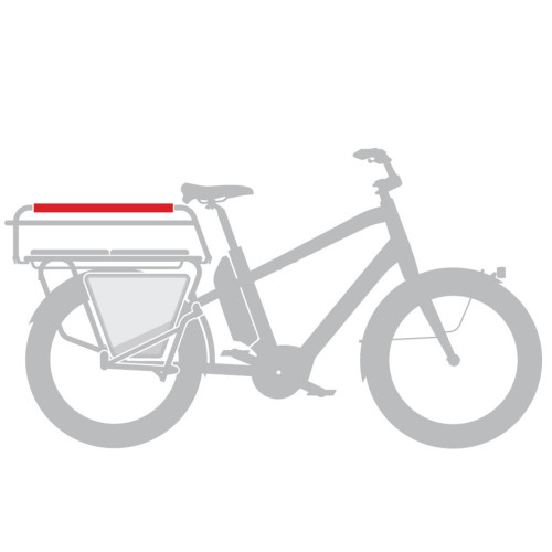 Benno Rail Pad - Black Electric Bike 