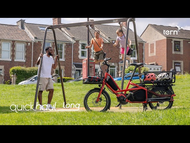 Meet the Quick Haul Long: A 2-Passenger Electric Cargo Bike for Families