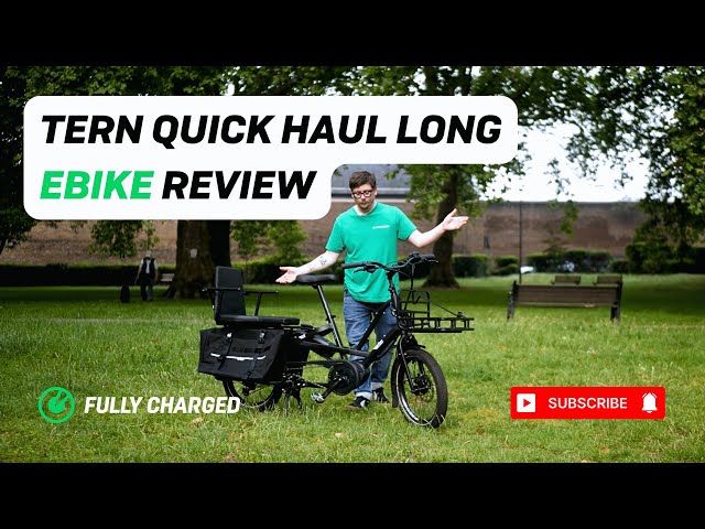 Richard reviews the Tern Quick Haul Long Electric Cargo Bike | Fully Charged