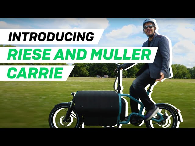 Introducing the RIESE AND MÜLLER CARRIE: The Ultimate Compact & Practical Front-Loading eCargo Bike